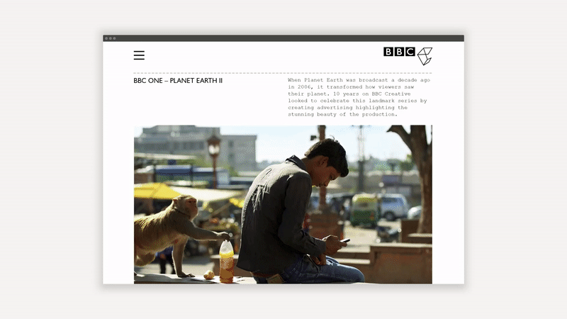 BBC視覺形象設計，不斷變化的視覺創意設計