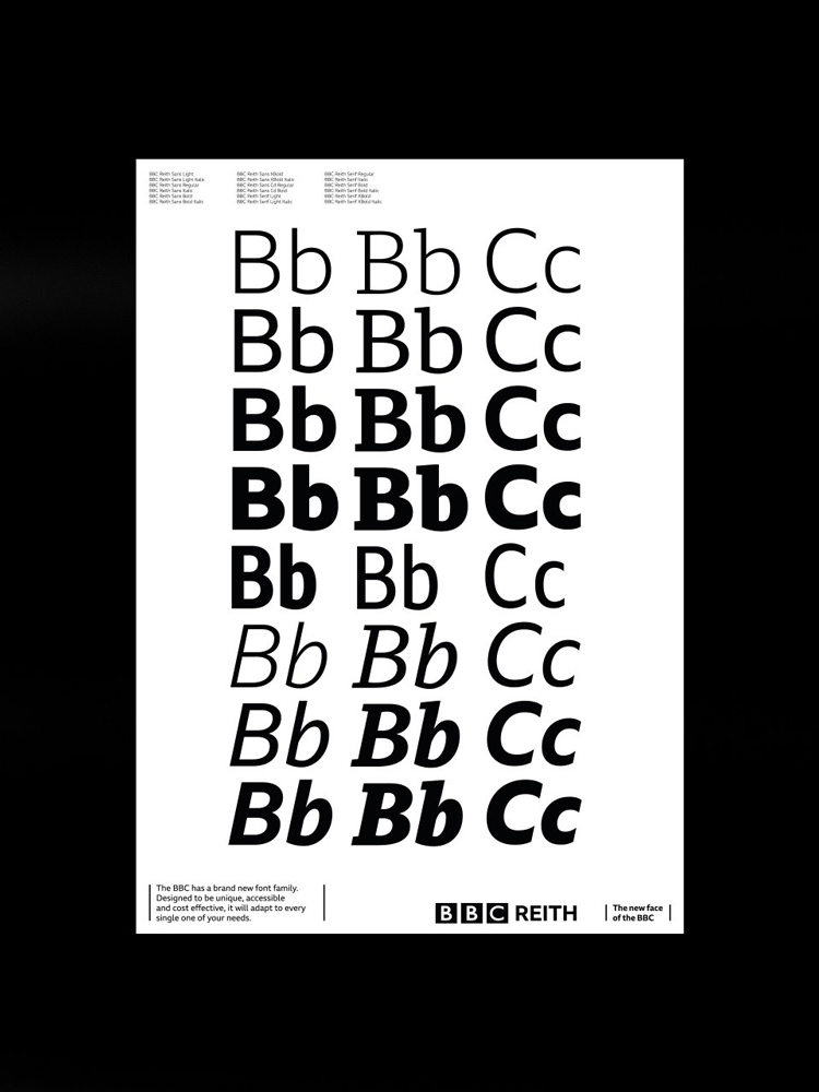 BBC視覺形象設計，不斷變化的視覺創意設計