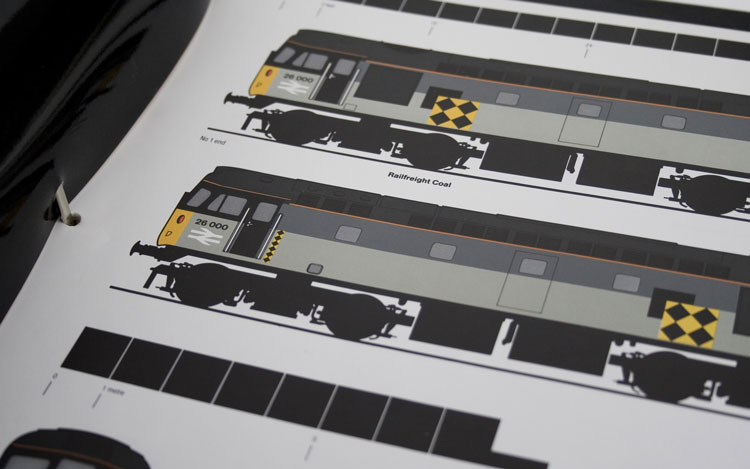 英國鐵路公司的鐵路貨運品牌視覺形象設計案例研究