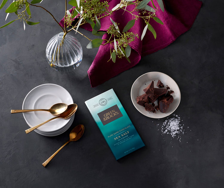 巧克力品牌視覺VI形象設計，放縱和奢華