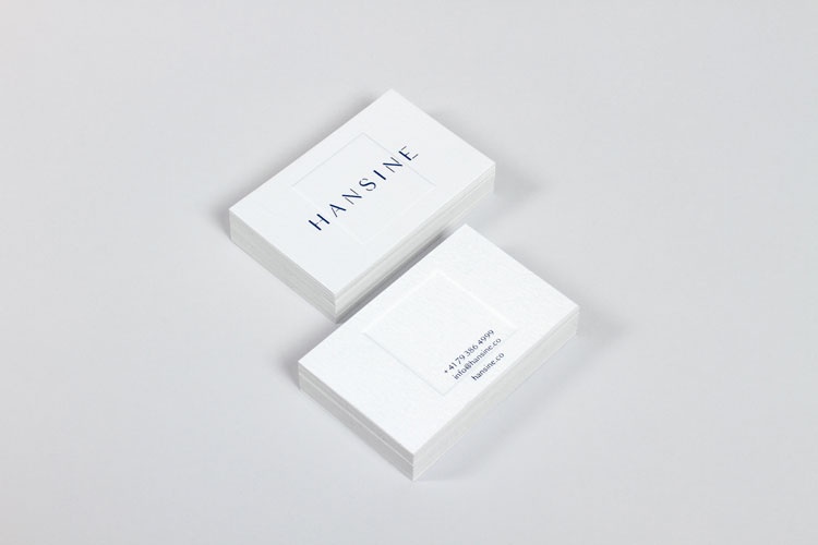 Hansin時尚品牌vi設計/視覺識別系統設計