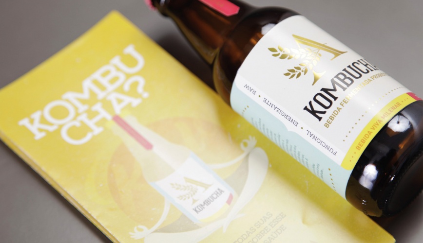 飲料品牌AinaKombucha品牌設(shè)計(jì)和產(chǎn)品包裝