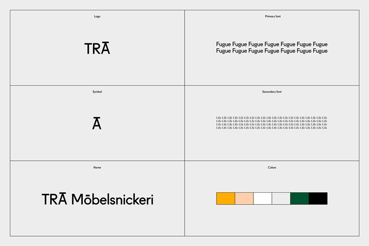 瑞典Tra木材加工公司logo設計案例