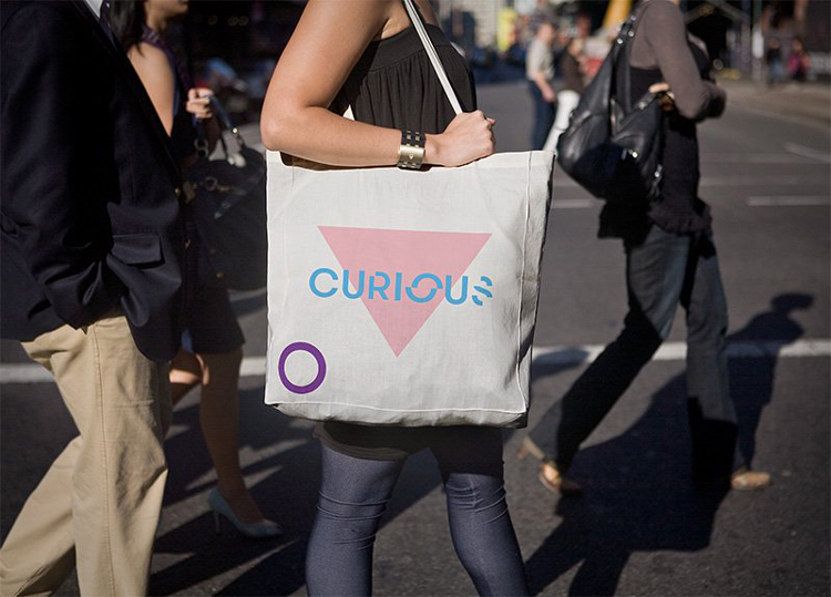 藝術節品牌標識設計,以廣為人知的彩虹旗為基礎