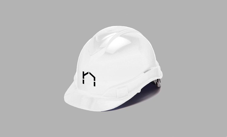 nHouse模塊化住宅的房屋建筑公司logo設(shè)計, vi設(shè)計