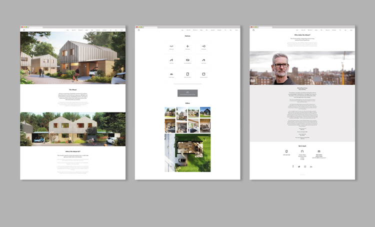 nHouse模塊化住宅的房屋建筑公司logo設(shè)計, vi設(shè)計