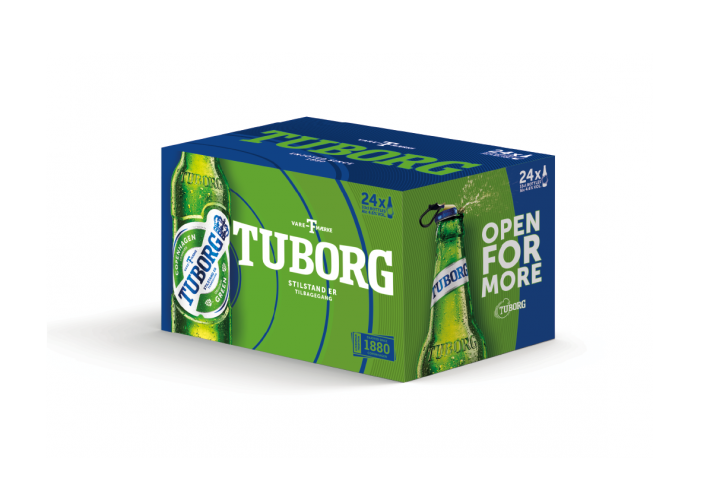 丹麥啤酒Tuborg品牌設計,展現年輕與活力