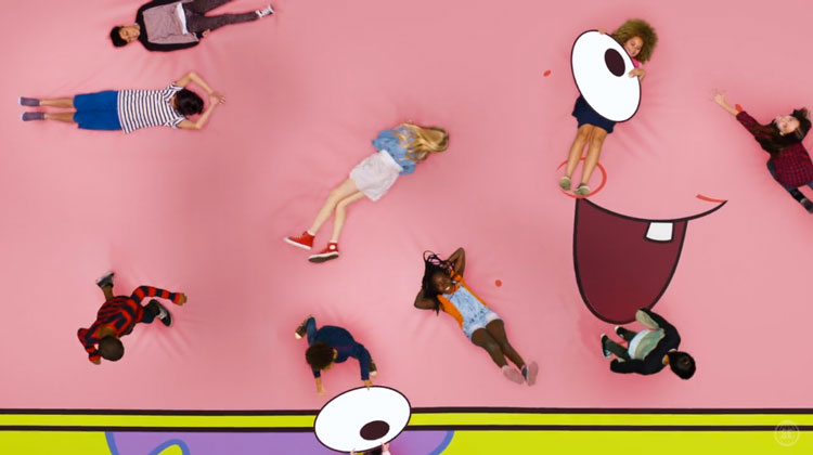 kids first兒童電視頻道視覺識別品牌設計