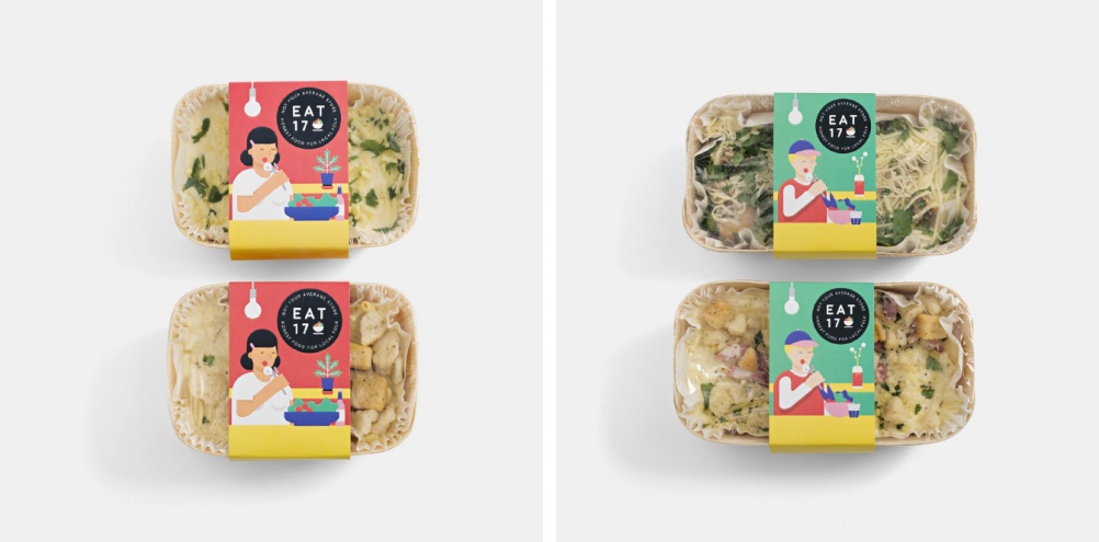 17號(hào)餐廳插畫形象設(shè)計(jì)