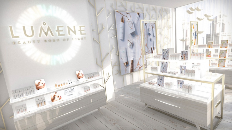 芬蘭美容護膚品和化妝品Lumene視覺識別設計