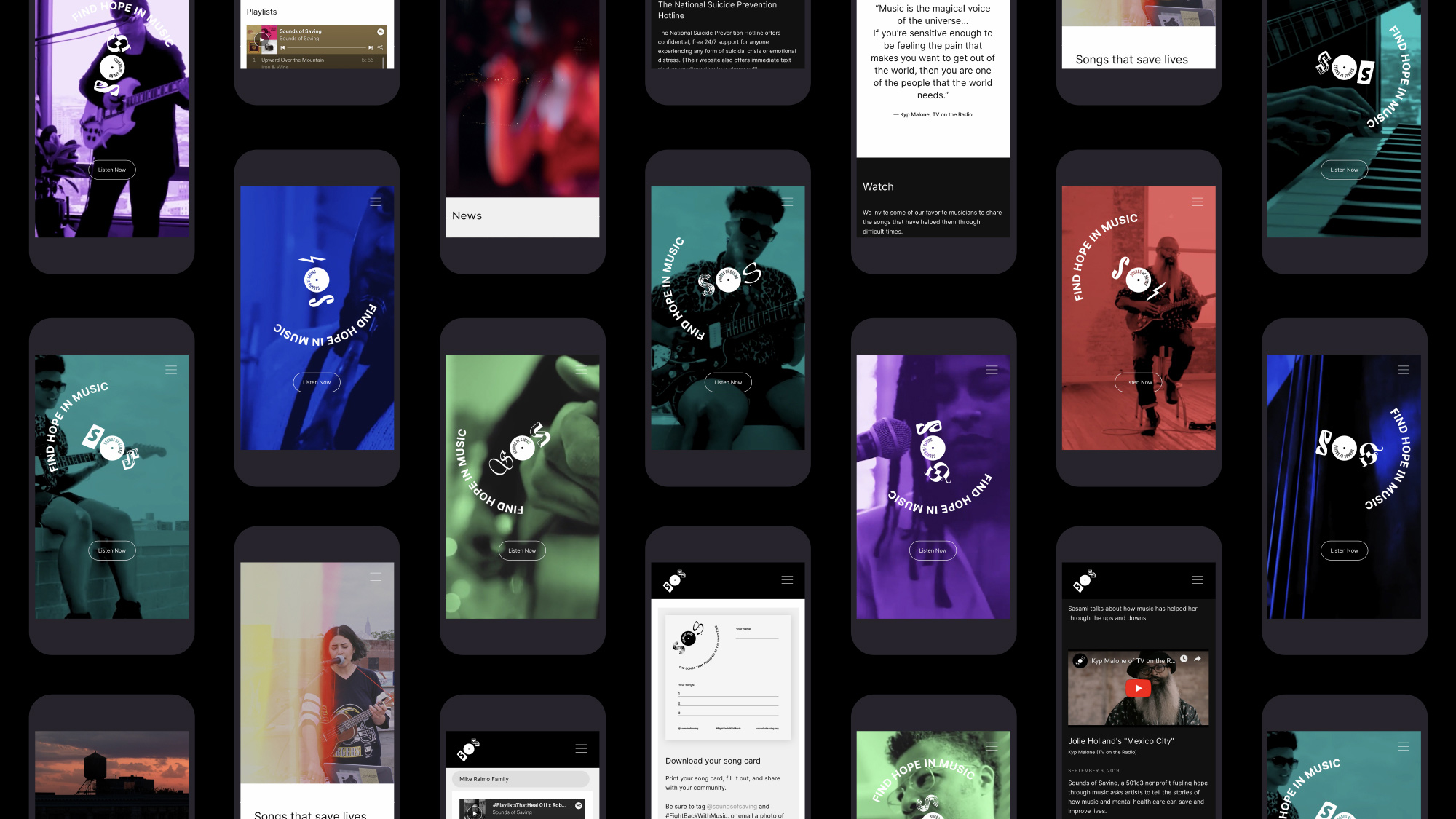 拯救之聲品牌塑造vi設(shè)計