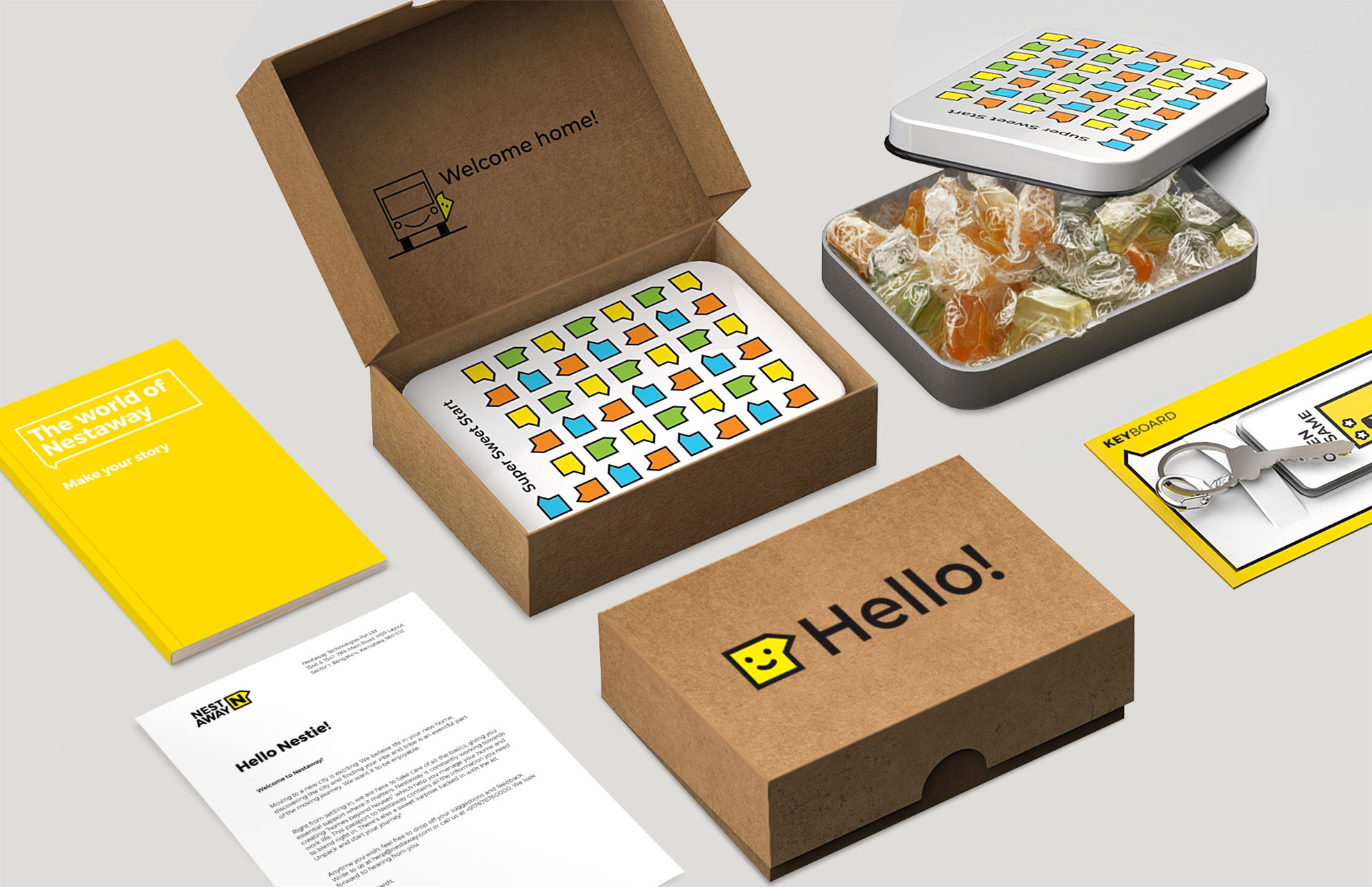 Nestaway屋租賃網絡平臺vi企業形象設計