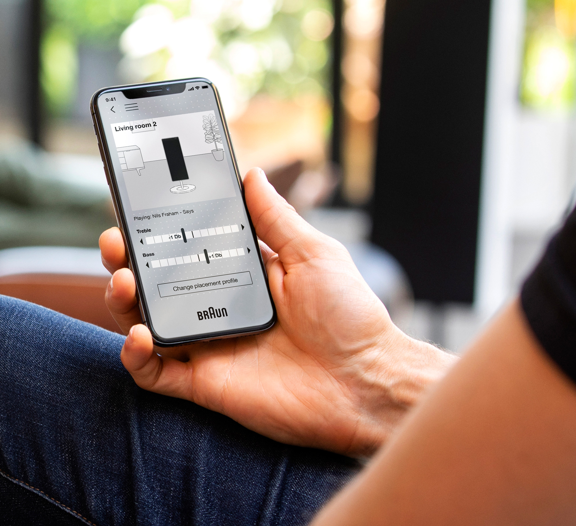 Braun音響音箱企業logo設計,網站設計