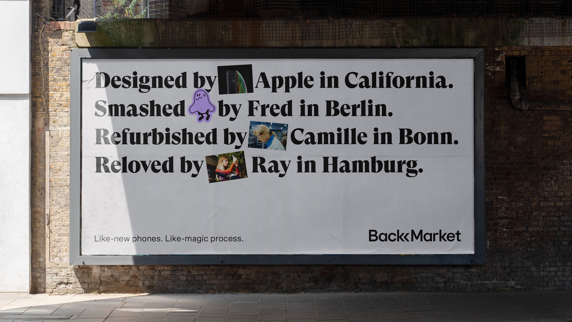 Back Market電子設(shè)備翻新服務(wù)商公司vi設(shè)計,廣告設(shè)計